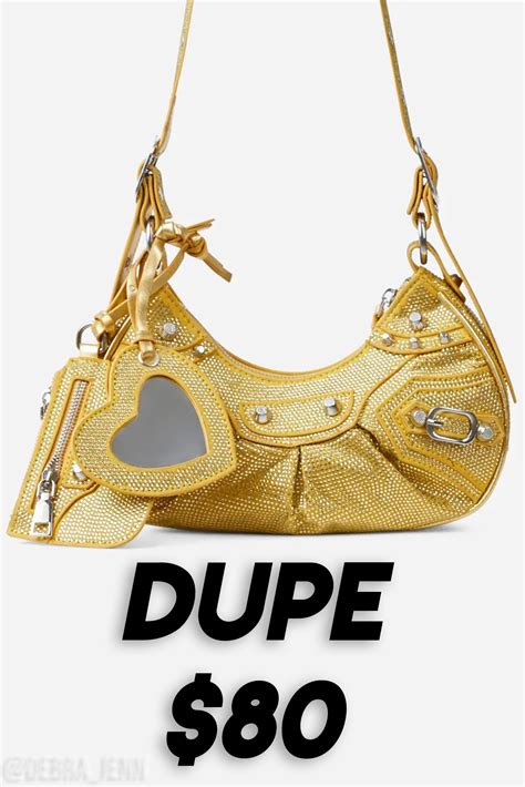 rhinestone balenciaga bag dupe